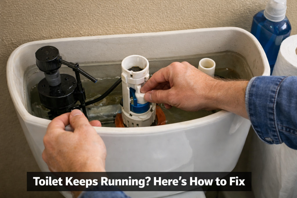 Toilet Keeps Running? Here’s How to Fix