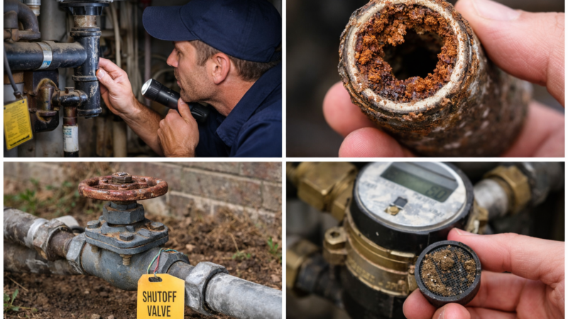 What Causes Low Water Pressure in One Shower Only?